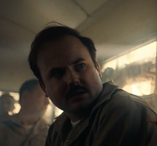 Brendan Riggs as Heaton in Van Helsing on SyFy